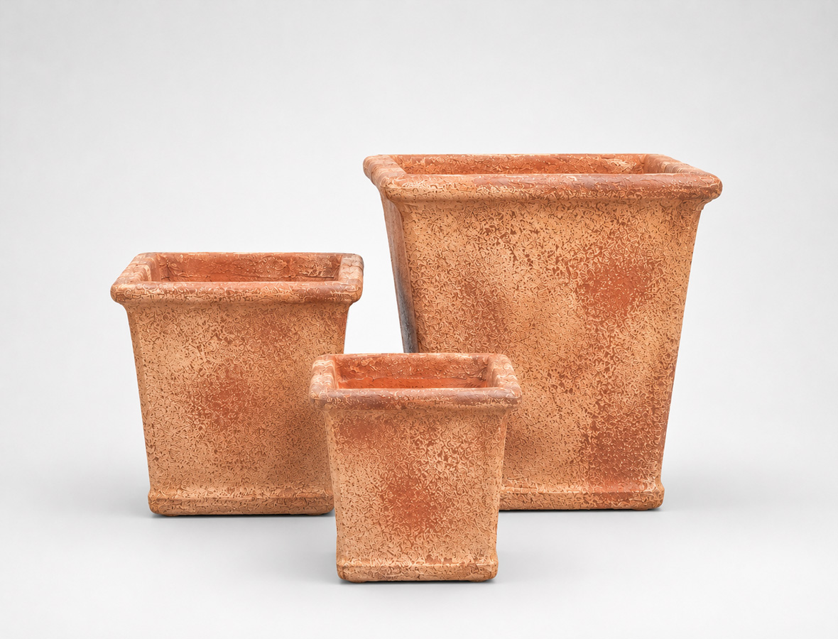 Rustic Squared Planter