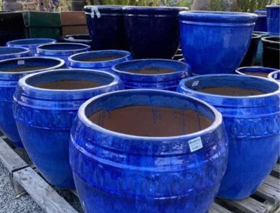 GLAZED POTS