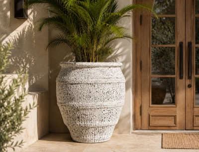 Rustic Olive Jar