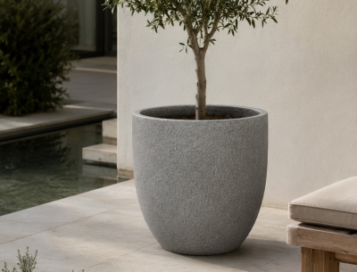Terrazzo Egg Shape